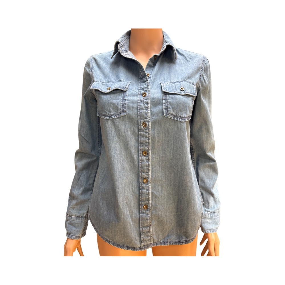 Banana Republic Denim Button-Down Shirt